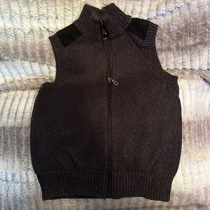 Class Club (dillards) zip sweater vest. Size 8